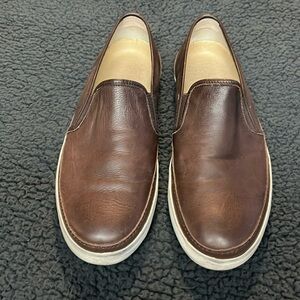 Frye Leather Gavin Slip Ons